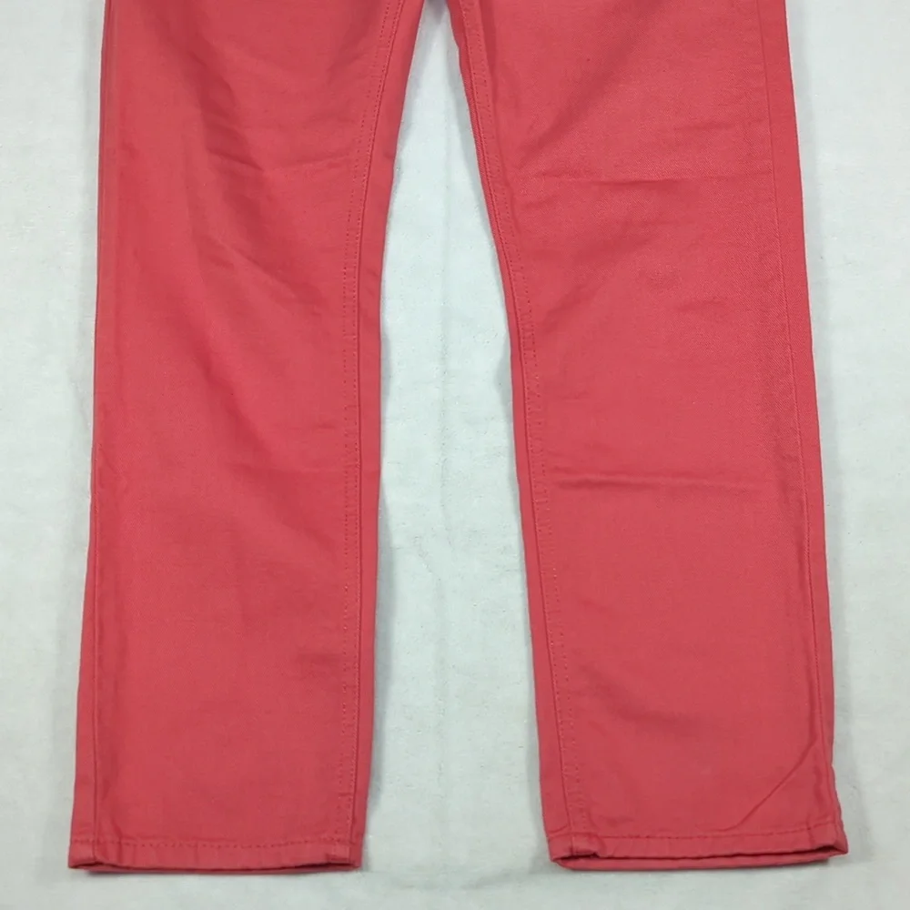 Levi's 541‎ Athletic Fit Coral Red Denim Mens Jeans Size 31